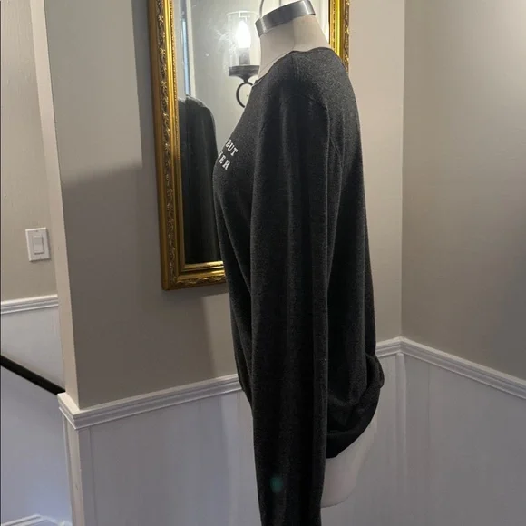 Wildfox Charcoal “Candy is dandy but liquor is quicker” sweatshirt. Large. - Picture 5 of 9